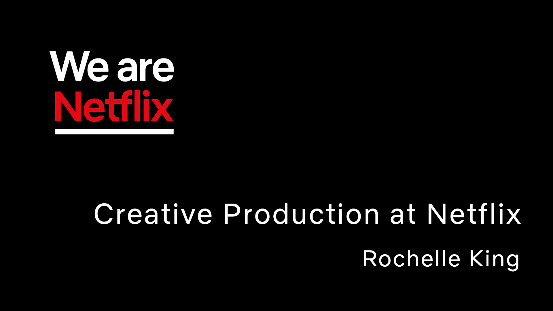 Creative Production at Netflix - Podcast Episode